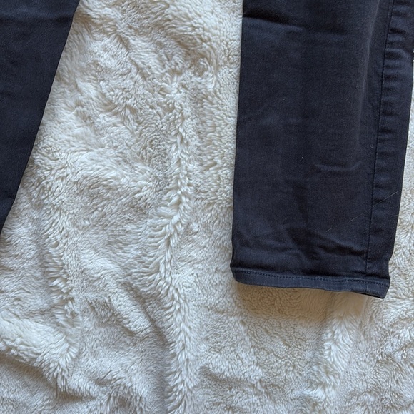 LOFT Black Skinny Ankle Pants  Zip Pocket Utility Style | Stretch Size 6 Petite - Picture 8 of 10